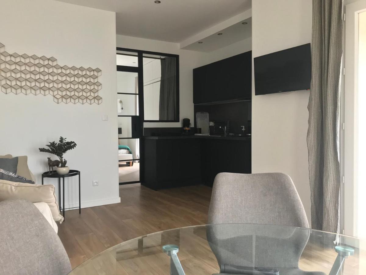 Home Sweet Home 2 Pieces 42 M2 Chambre, Salon, Cuisine, Grande Terrasse, Parking Proche Centre Ville Et Mer Bastia  Bagian luar foto